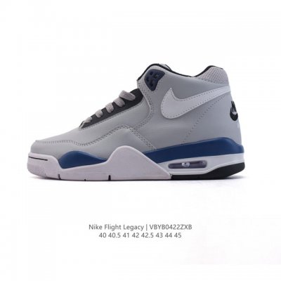 真标 耐克 Nike Nike 耐克男鞋篮球鞋经典高帮Air Flight Legacy系带缓冲舒适气垫慢跑鞋。耐克Air Flight是一个很古老而且庞大的系
