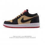 耐克 乔丹Air Jordan 1 Low Aj1 乔1 乔丹1代Aj1 低帮复古文化休闲运动篮球鞋。该鞋款从 1985 年元年款汲取设计灵感，焕新演绎简约经典