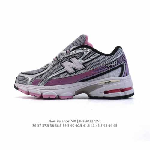 180 new Balance Mr740 Nb新百伦系列复古老爹风休闲运动慢跑鞋。采用轻质牛剖革拼接透气网眼衬垫织物鞋面材质 T-Beam大底提供足步弓支撑