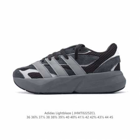 阿迪达斯 Adidas 流光跑鞋Lightblaze超轻防滑跑鞋男女同款新款轻运动鞋，Adidas Sportswear 专为 Z 时代流动青年打造的舒适极简搭 - 点击图像关闭