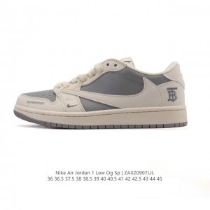 特价 耐克 Nike Air Jordan 1 Low Og Sp Military Blue Aj1乔1倒勾 2025年新款 低帮篮球鞋 Aj1 乔丹1代 A