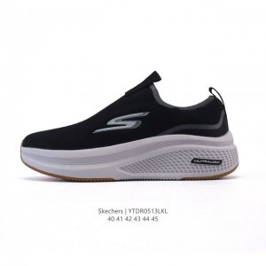 新款 Skechers 斯凯奇 男士运动跑步鞋 老爹鞋 Stamina 织物网面透气 轻便防滑 减震舒适 耐磨 复古 时尚 拼接 休闲 厚底增高运动鞋舒适百搭不