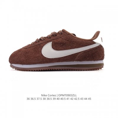 Nike Classic Cortez Nylon 耐克阿甘鞋男女子运动鞋。秉承元年款经典风格，糅合防水鞋面设计，令双足保持干爽舒适。防水锦纶鞋面强势抵御风雨侵