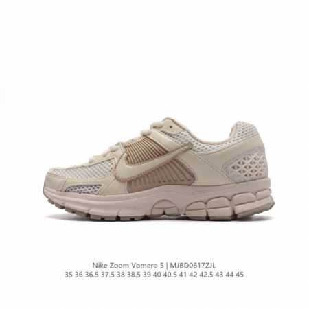 Nike 耐克夏季 Zoom Vomero 5 运动鞋休闲训练跑步鞋。Nike Zoom Vomero 5 男女子运动鞋妥帖包覆足部，提供透气支撑效果。耐穿材料 - 点击图像关闭