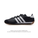 阿迪达斯 三叶草 Adidas 中性 Originals Country Og 经典复古运动鞋男女款皮革休闲鞋。源自70年代复古设计的皮革经典鞋 绿色条纹是它们