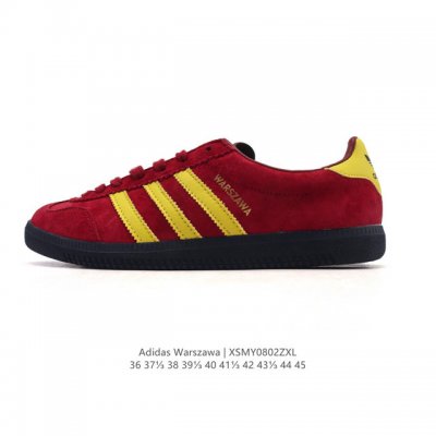 新品 阿迪达斯 联名 Spezial X Adidas Originals Warszawa 潮流复古休闲 低帮 板鞋 男女同款运动板鞋 德训鞋 #新年宜扮靓出