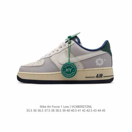 公司级 附赠送logo清洁刷 Af1耐克 Nike Air Force 1 ‘07 Low 空军一号厚底增高百搭休闲运动板鞋 原楦头原纸板 打造纯正空军版型，专 - 点击图像关闭