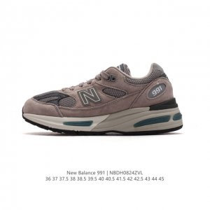 公司级 New Balance新百伦nb Made In Usa M991系列美产血统经典复古休闲运动百搭老爹跑步鞋 采用台产猪巴革及透气网眼材质。升级正确原装
