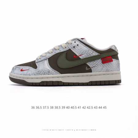 公司级 耐克 Nike Dunk Low Retro 运动鞋复古板鞋 2025年蛇年限定 作为 80 年代经典篮球鞋款 起初专为硬木球场打造 后来成为席卷街头的 - 点击图像关闭