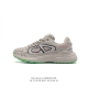 高奢品牌-Dior迪奥 B28 Oblique Galaxy Low Top Sneakers B28低帮系列复古百搭运动休闲板鞋“浅灰黑夜蓝刺绣cd重影” 尺