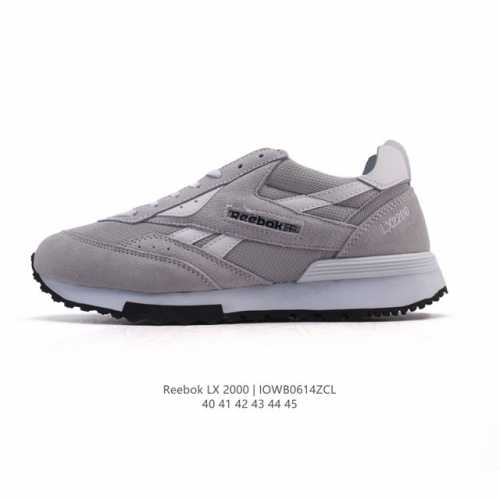 新品 Reebok 锐步 Lx 2200 潮流 美式复古休闲轻便运动跑步鞋，Reebok Lx2200 是一款融合复古设计与现代科技的慢跑鞋，主打舒适性和时尚感