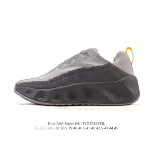 新品公司级 耐克 Nike 男女子25新款跑步鞋 Ava Rover 超轻透气大中底缓冲防滑运动鞋 灰黑 Dx4215-004高能科技，驾临街头！一款代表城市鞋