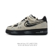 耐克 Nike Air Force 1 '07 Low 空军一号含气垫 解构绑带 双鞋带 低帮百搭厚底增高休闲运动板鞋。柔软、弹性十足的缓震性能和出色的中底设计