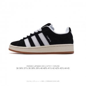 二层皮 Adidas阿迪达斯.三叶草CAMPUS 00s 面包鞋复古休闲板鞋。千禧回潮！adidas Campus 00s 经典再现！面包化的campus鞋款在