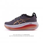 公司级 Asics亚瑟士升级Gel-Nimbus 27男女款跑鞋透气缓震回弹跑鞋N27跑步鞋该鞋款专为提高跑者舒适度和运动表现而设计，搭载了新型鞋面材料和更强的