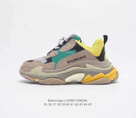 潮奢 巴黎世家 Balenciaga 男女士厚底增高板鞋老爹鞋运动鞋 Balenciaga 最新爆款低帮系带休闲运动板鞋 专柜同步上架香港 美国 巴黎各大时尚博 - 点击图像关闭