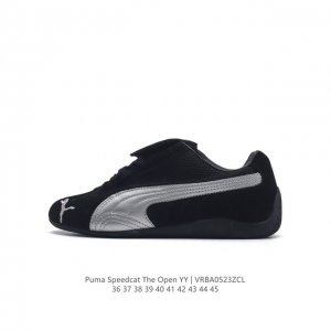 Puma 彪马 采用轻量冲孔呼吸皮革材质鞋面，中底eva缓震组合耐磨橡胶外底 宝马赛道精神街头风，联乘著名全球汽车制造bmw宝马赛车运动系列 X Puma Ro