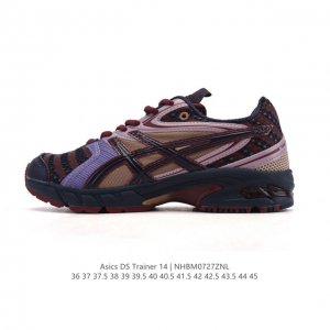 新品公司级 Asics亚瑟士男女通用复古运动休闲运动鞋 老爹鞋 Gel-Ds Trainer 14 时尚运动：Temptation Vacation X Asi