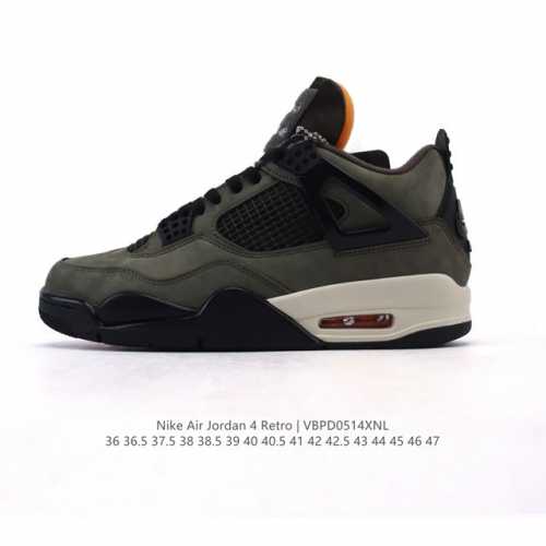 公司级 耐克 Nike Air Jordan 4 Retro Og迈克尔 乔丹Aj4代乔4 中帮复古牛仔布 休闲运动文化篮球鞋 秉承轻量化的速度型篮球鞋设计思想