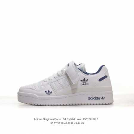adidas 阿迪达斯 男女鞋，采用软质牛培皮革组合皮革鞋面材质，全新独立开发rb耐磨橡胶外底组合外露轻量eva中底缓震嵌片 阿迪达斯三叶草adidas Ori - 点击图像关闭