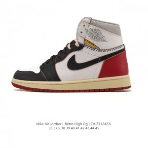 公司级 耐克 Union X Air Jordan 1 Retro High pk Nrg 高帮Aj1 乔丹一代经典复古运动篮球板鞋 洛杉矶品牌Union与Jo