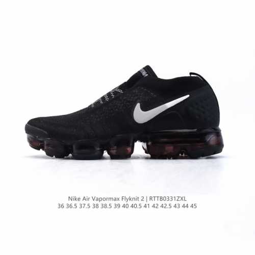 耐克 Nike Air Vapormax Flyknit 2二代全掌大气垫运动鞋蒸汽跑鞋网面透气新款潮流百搭缓震慢跑鞋，Nike Air Vapormax Fl