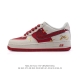 260 公司级 Af1耐克 2025年新款 新年 蛇年限定 Nike Air Force 1 ‘07 Low 空军一号 红鞋子 厚底增高百搭运动板鞋 原楦头原纸