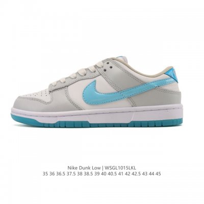 真标 耐克 Nike Sb Dunk Low Pro 男女同款运动鞋复古板鞋。采用柔软皮革鞋面，经久耐穿，塑就如元年款 Dunk 般的复古质感。鞋头透气孔，搭配