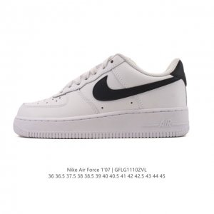 公司级 Af1耐克 Nike Air Force 1 ‘07 Low 空军一号 厚底增高百搭运动板鞋 原楦头原纸板 打造纯正空军版型，专注外贸渠道 全掌内置蜂窝