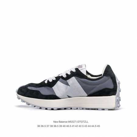 nb327 #New Balance 新百伦 采用翻毛皮及染色牛津布料拼接构成，中底高弹eva发泡材质加持满丁防滑橡胶外底上世纪 70 年代的意大利街头风格nb - 点击图像关闭
