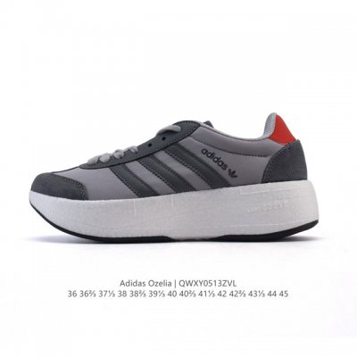 公司级 真爆 阿迪达斯 Adidas City Rnr经典Boost运动鞋男女舒适百搭防滑耐磨 低帮厚底增高运动 休闲跑步鞋 爆米花 阿迪达斯官方三叶草阿迪 L