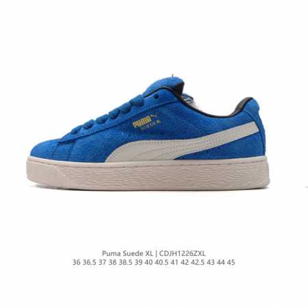 高品质 彪马 Puma 休闲板鞋 Suede Xl系列经典翻毛皮厚底防滑耐磨舒适透气运动鞋 新年穿有型 时尚 穿搭 球鞋 穿搭 时尚 潮流 面包鞋 Puma - 点击图像关闭