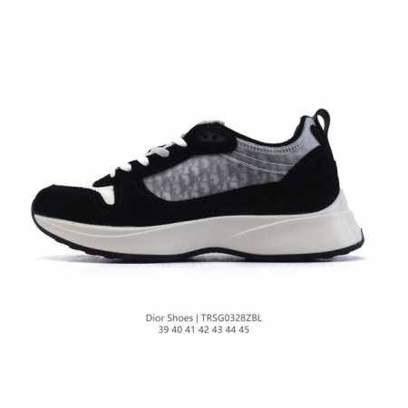 200 【公司级】Dior 迪奥 高奢品牌 彰显高级气质 Dior 运动鞋低帮系列复古休闲鞋时尚慢跑鞋厚底老爹鞋圆头系带 运动跑鞋 生活休闲鞋 男款 时髦单品 - 点击图像关闭