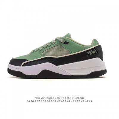 耐克 Nike Air Jordan 4 Retro Og迈克尔 乔丹Aj4代乔4 低帮复古休闲运动文化篮球鞋。秉承轻量化的速度型篮球鞋设计思想完成设计，降低重