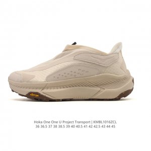 新品公司级 Hoka One One Project Transport 舒适 防滑耐磨 低帮 生活休闲鞋 男女同款 这双鞋也是Hoka提倡环保主义的一双鞋款，
