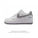 耐克nike Air Force 1 Low 空军一号 Af1 小白鞋 低帮百搭厚底增高休闲运动板鞋。柔软、弹性十足的缓震性能和出色的中底设计，横跨复古与现代的