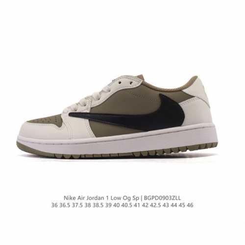 耐克 Nike Air Jordan 1 Low Og Sp Military Blue Aj1乔1倒勾 2025年新款 低帮篮球鞋 Aj1 乔丹1代 Aj1