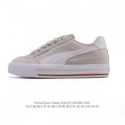 新品公司级 Puma彪马男女Court Classic Vulc Fs运动休闲鞋39635302初夏少年感Ootd｜氛围感工装Look真的不出错！材质上，鞋面布