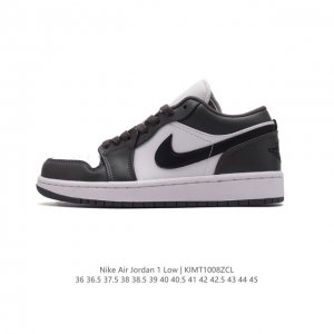 真标 耐克 乔丹air Jordan 1 Low Aj1 乔1 乔丹1代aj1 低帮复古文化休闲运动篮球鞋。从1985 年面世的元年款汲取设计灵感，采用简洁大方