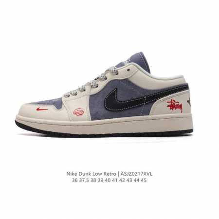 公司级 耐克 Nike Dunk Low Retro 运动鞋复古板鞋，作为 80 年代经典篮球鞋款，起初专为硬木球场打造，后来成为席卷街头的时尚标杆，现以经典细 - 点击图像关闭
