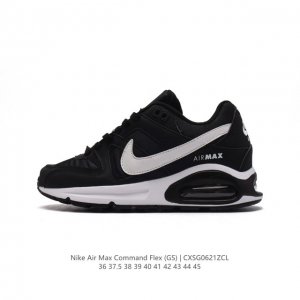 耐克 NIKE Air Max Command防滑缓冲减震耐磨舒适男士跑步鞋。Nike Air Max Command 男子运动鞋于 1987 年掀起鞋款革命，