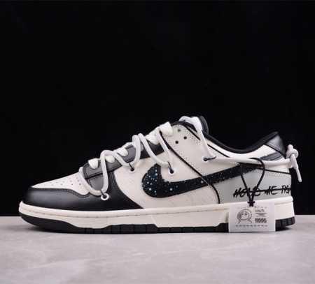 Nk Dunk Low Retro 熊猫恶作剧 宇宙探索星际迷航 定制版解构绑带复古做旧熊猫低帮板鞋 Dd1391- 尺码 36 36.5 37.5 38 38 - 点击图像关闭
