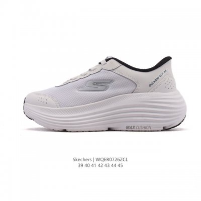 新款 Skechers 斯凯奇 男士运动跑步鞋 老爹鞋 Stamina 织物网面透气 轻便防滑 减震舒适 耐磨 复古 时尚 拼接 休闲 厚底增高运动鞋舒适百搭不