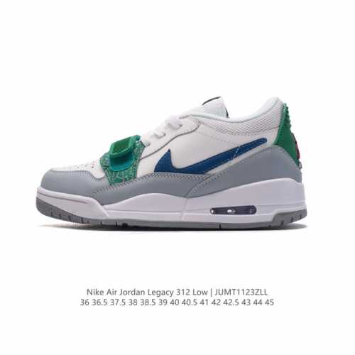 耐克 Aj 乔丹 Air Jordan Legacy 312 低帮运动鞋 Aj312 乔312百搭篮球鞋 酷炫混搭，谁人不爱？Air Jordan Legacy