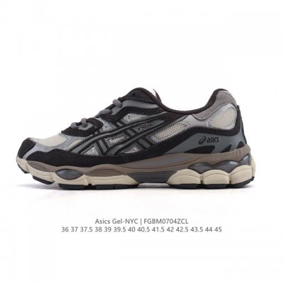 公司级 Asicsgel-Nyc复古单品 2025年新款 亚瑟士Asicstiger 新款休闲鞋 厚底街头运动休闲鞋，Asics亚瑟士推出全新Gel-Nyc，彰