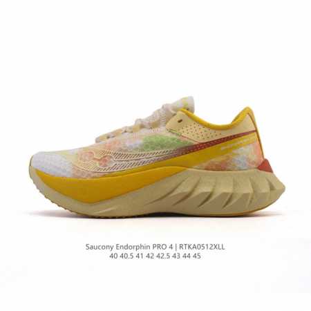 新品公司级 Saucony索康尼Endorphinpro啡鹏4陆地速鲨竞速碳板运动训练跑鞋 舒适百搭 网布减震透气支撑 低帮 碳板跑步鞋Saucony索康尼En - 点击图像关闭