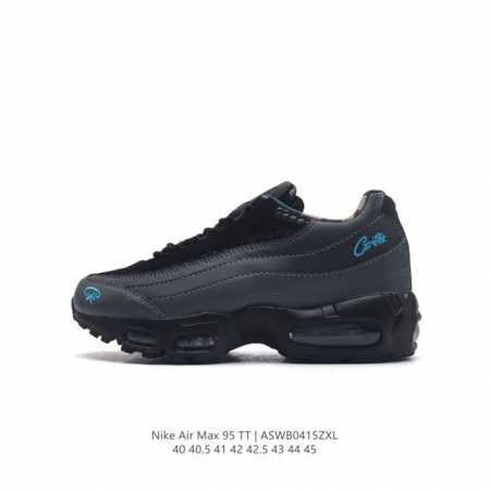 Nike 耐克 Air Max 95 潮流百搭 气垫缓震慢跑鞋 休闲防滑运动鞋！Nike耐克男鞋跑步鞋经典透气舒适运动鞋休闲鞋。为了迎接今年的世界地球日，Nik - 点击图像关闭