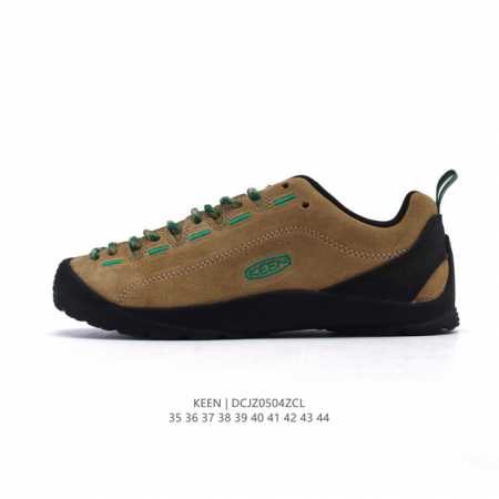 美国人气户外品牌-科恩Keen Jasper Rocks Sp贾斯珀都市系列复古低帮系带户外风露营徒步登山运动训练鞋 。原楦型开发纸版，采用固色翻毛皮鞋面材质， - 点击图像关闭