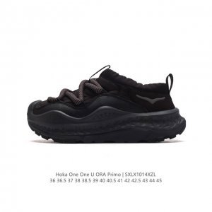 公司级小红书推荐hoka One One U Ora Primo Low 全新配色 解构绑带 厚底增高运动跑步鞋 户外活动老爹鞋 时尚休闲板鞋 这个品牌来自于新