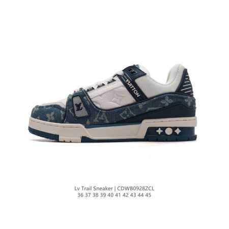 路易威登louis Vuitton Lv路易威登板鞋 时尚厚底增高运动鞋 潮男女鞋 舒适防滑底和百搭性霸屏整个时尚娱乐圈，细节调整完美主义！鞋面采用专柜zp一致 - 点击图像关闭
